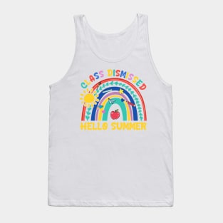 CLASS DISMISSED HELLO SUMMER Last Day School Gift For Kids Boys Girls Tank Top